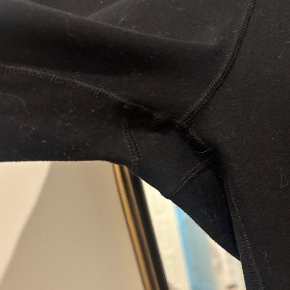 Aviator Nation Black Leggings with Bold Stripes - Picture 4 of 6